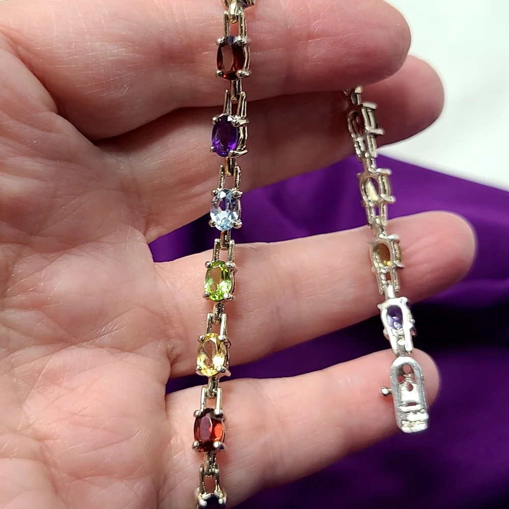 Multi Gemstone Bracelet